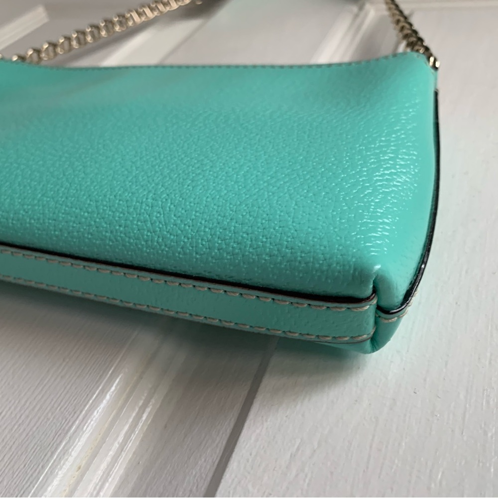 Kate Spade Turquoise Bag and Wallet w/ Dust bag - Picture 6 of 16